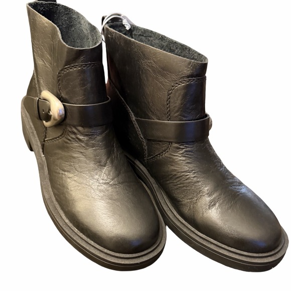 NEW Aerosoles Women's Leather Gill Ankle Boot Black Size 9M - Picture 10 of 13